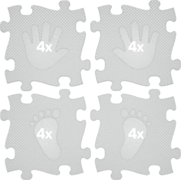 Askato Golvmatta 16 element Magic Set grafit MFK-044-2