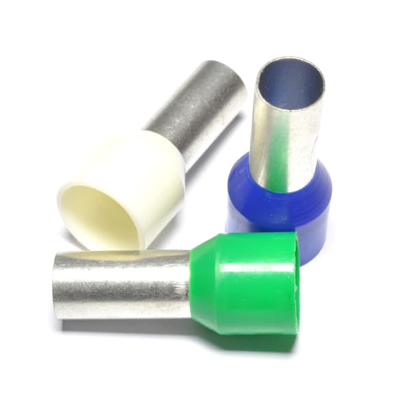 TI isoleret muffe spids 1,5mm2/10mm sort fortinnet TI1,5L10 /100stk/100stk /