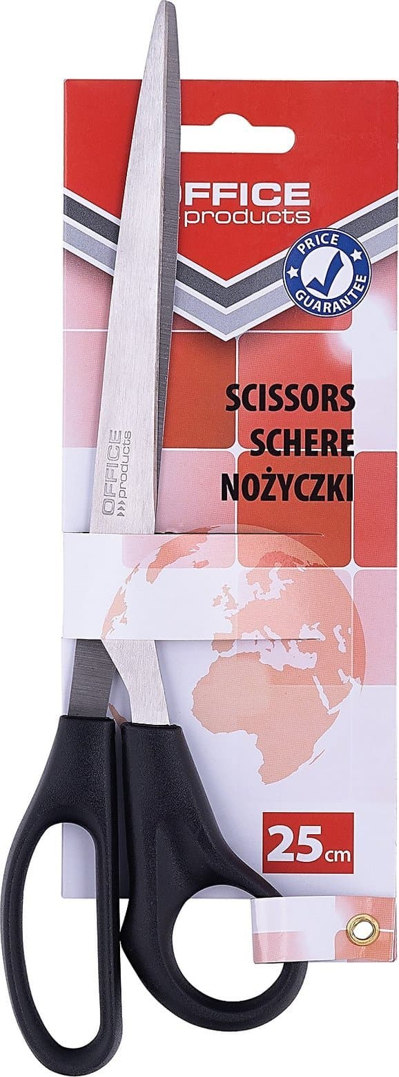 Sakset toimistotuotteet 25cm musta