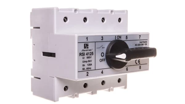 Spamel Isolation Fordeler 4P 125A (RSI-4125W02)