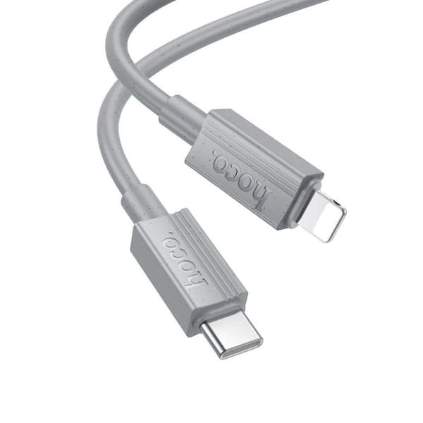 Hoco USB-kabel HOCO Kabel Typ C till Lightning PD 27W X107 1 m grå