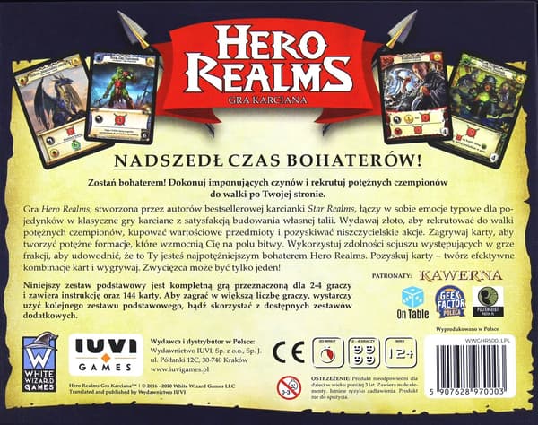 Hero Realms: IUVI Games Kortspil