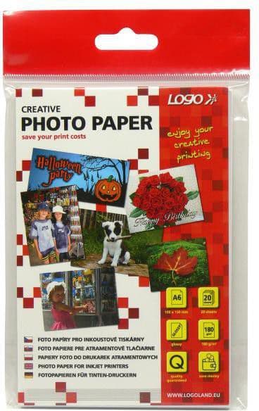 Logon valokuvapaperi A6-tulostimelle (20062)
