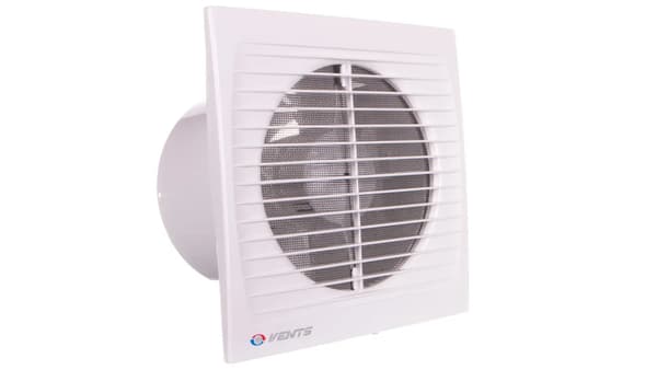 Vents Vægventilator fi 150 20W 33dB med snoretræk hvid (150SV)