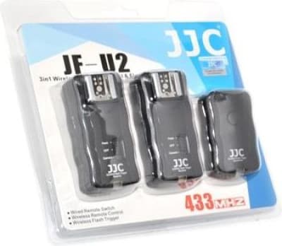 JJC Radio Flash/Studio Lampeudløser - JF-u2 - 2x Modtager