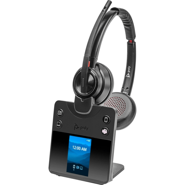 HP Poly Savi 8420 Office Stereo Microsoft Teams-certifierat DECT 1880-1900MHz Headset-Euro