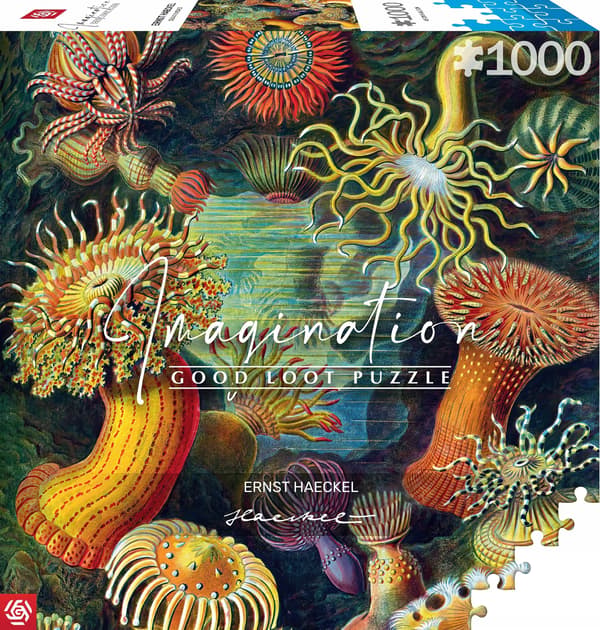 Palapeli 1000 Ernst Haeckel: Merenelävät