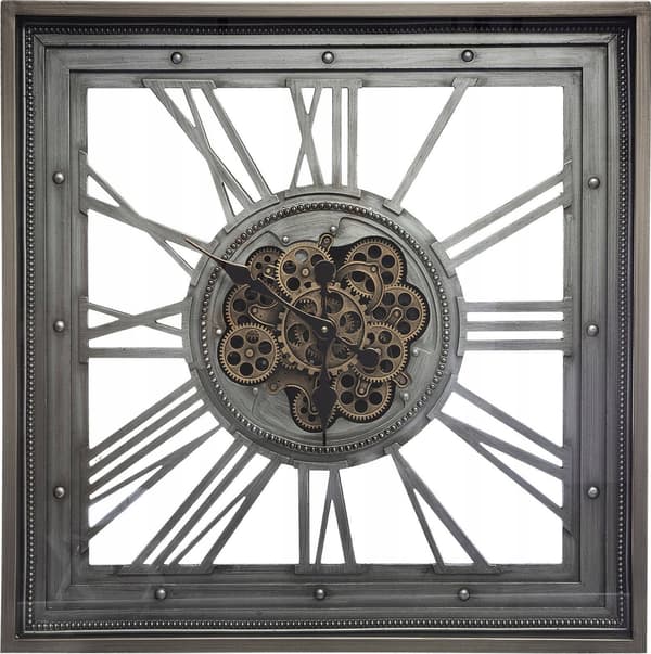Atmosphera MECA vægur, metal, 80 x 80 cm