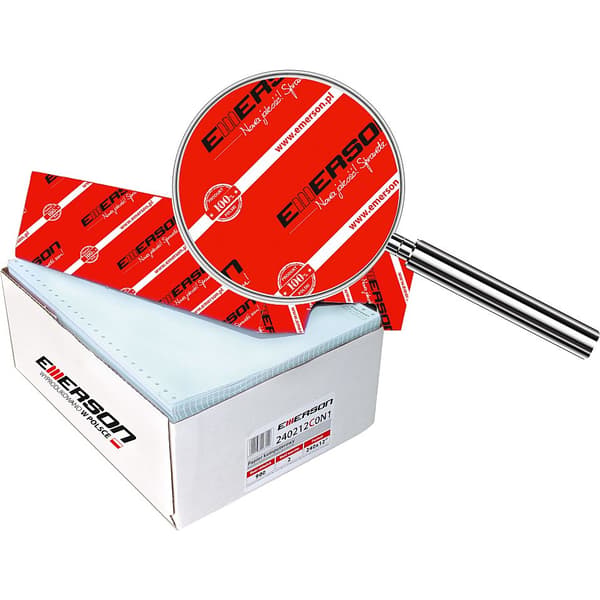COMP. 240 X 12\" 1+2 600 KOMPONENTER FARVEPRINT EMERSON