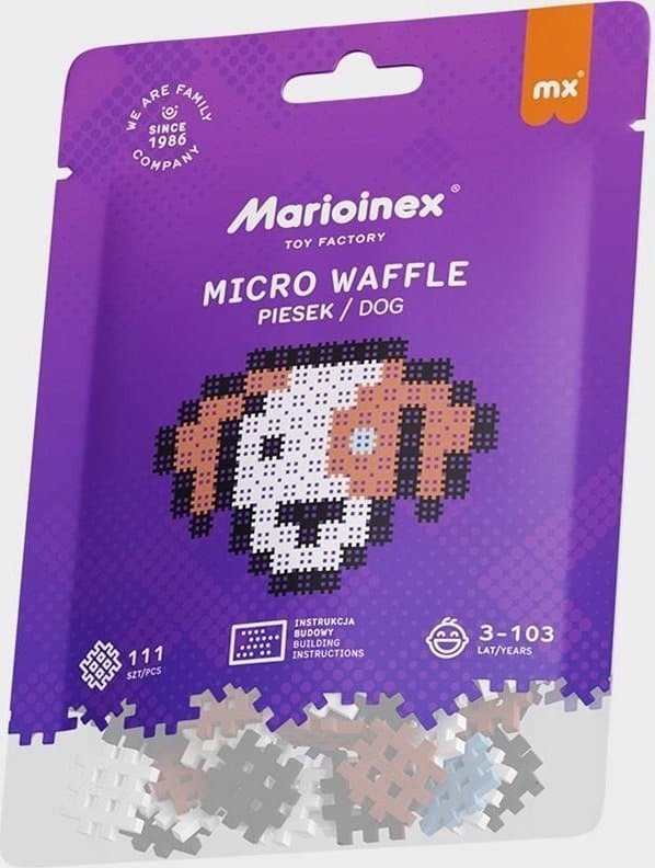 Mikro Vaffel 111 dele Doggy