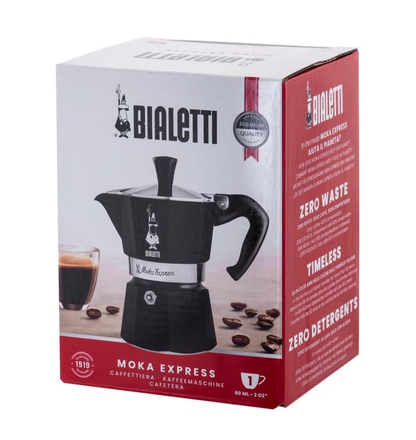 Bialetti Moka Express 1TZ nera