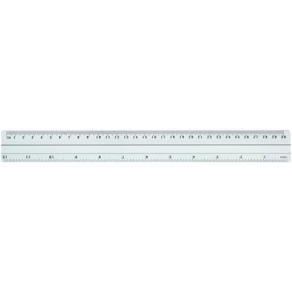 Aluminiumlinjal 30cm GRAND