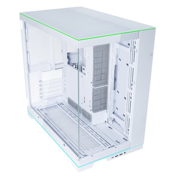 Lian Li O11D EVO RGB, härdat glas - vit
