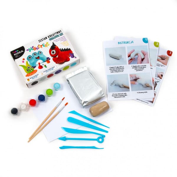 Kit Monsters selvhærdende ler KIDEA