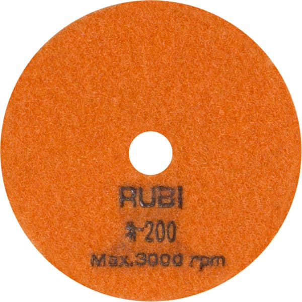 TØR POLERPUDER GR200 RUBI