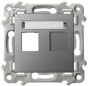 SAPPHIRE Enkelt Keystone Jack Hus Enkel Grå Mat GPK-1z/P/70