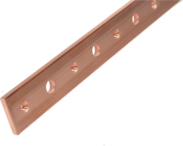 Kuparinen virtakisko 5x25x1750mm 037418
