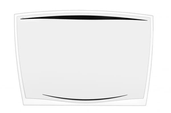 CEP Skriveunderlag CEP Ice, 65,6x44,8cm, transparent sort
