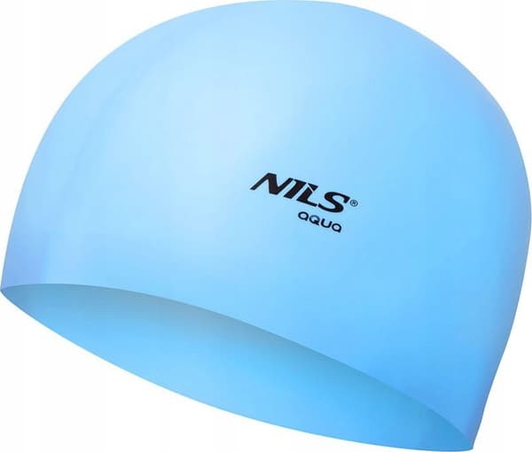 Nils Extreme NQC SOLID COLOR BL01 LYSEBLÅ SILIKONEHÆTTE NILS AQUA