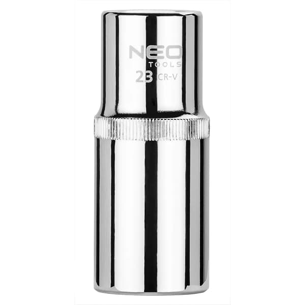 Neo Topnøgle 6-kant 1/2\" 23mm lang (08-058)