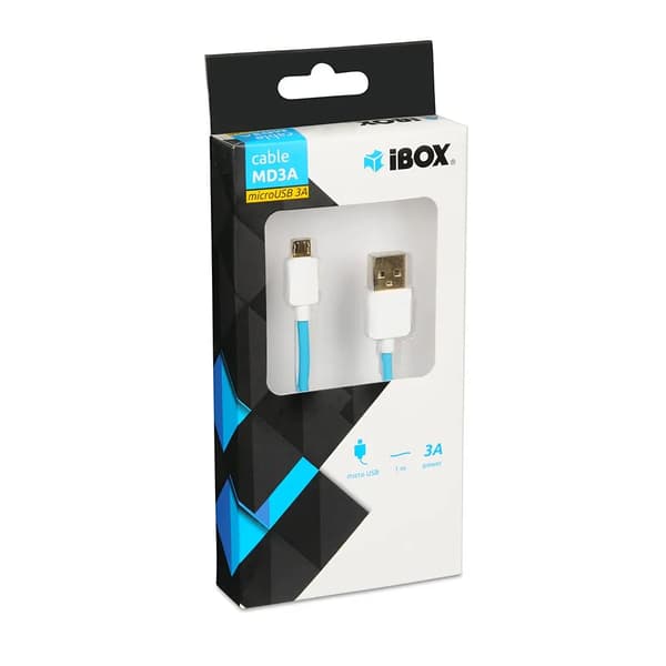 iBOX - USB-kabel - USB til Micro-USB T