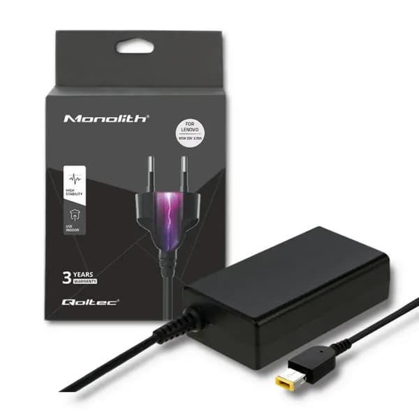 Qoltec - strømforsyningsadapter - 65 W
