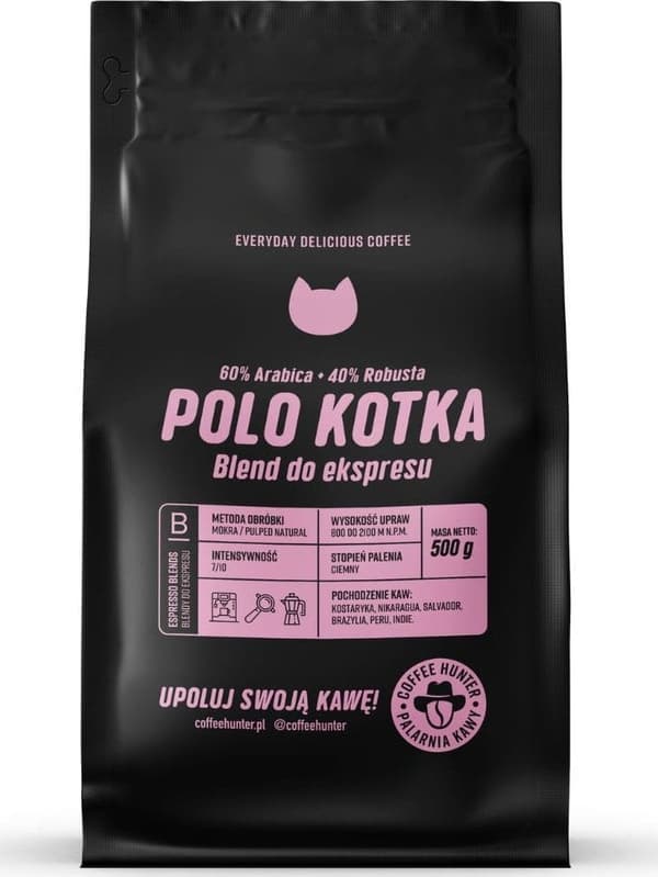 Kaffebönor Coffee Hunter Polo Cat 1 kg
