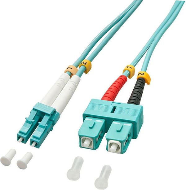 Lindy Light Hode Patchkabel LC/SC OM3 50/125um, Multimode, 10m (46394)