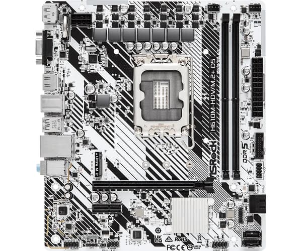 Bundkort Asrock H610M-HDV/M.2+ D5