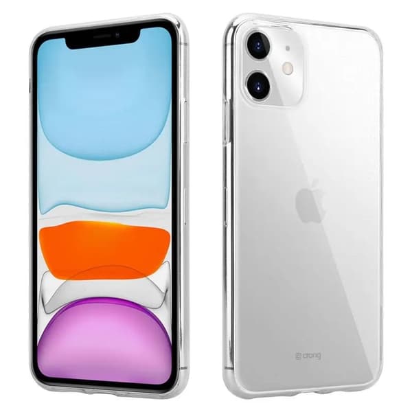 Crong Crong Crystal Slim Cover Case til iPhone 11 (Transparent)