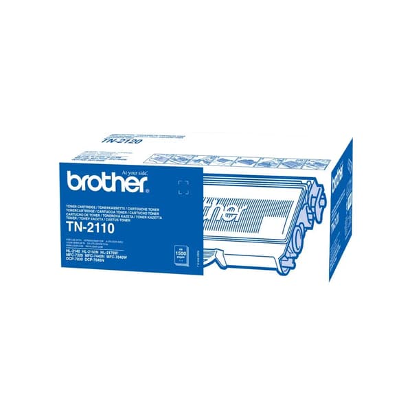 Brother Tonerpatron TN-2110 - Sort