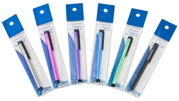ESPERANZA STYLUS TIL KAPACITIVE SKÆRME TIL TABLETS OG SMARTPHONES EA140 BLANDING AF FARVER