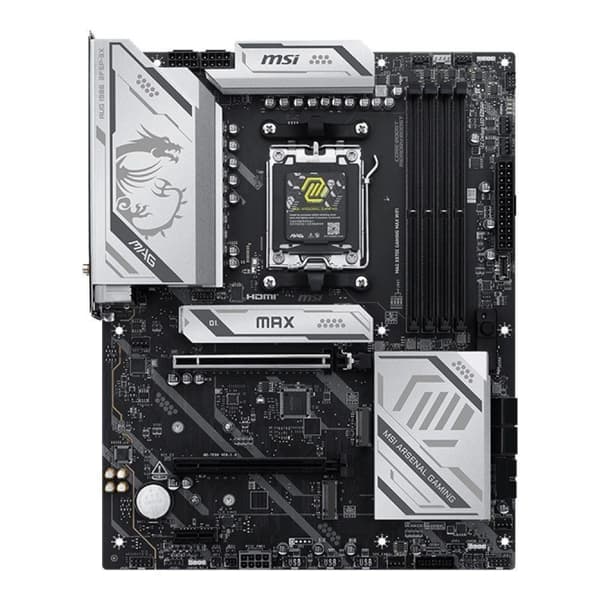 MSI Moderkort MAG X870E GAMING MAX WIFI - ATX - Socket AM5 - AMD X870E