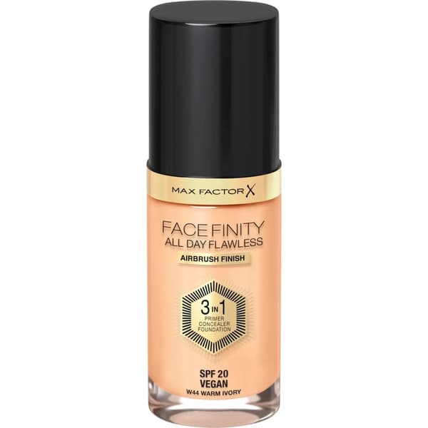 Creme Make-up Base Max Factor Facefinity 3-i-1 Spf 20 Nr. 44-warm ivory 30 ml