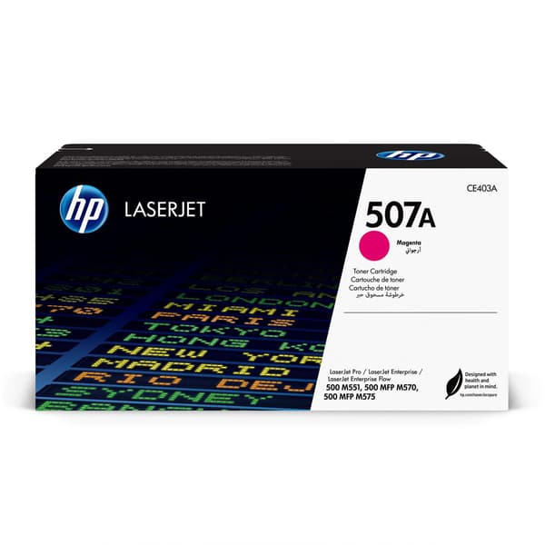 HP 507A - magenta - original - LaserJe