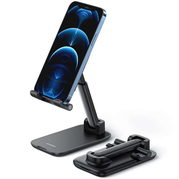 UGREEN Foldbar Multi-Vinkel Telefon Bordholder Sort