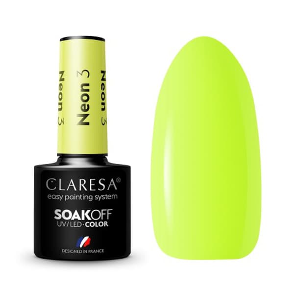 CLARESA Gel polish NEON 3 -5g