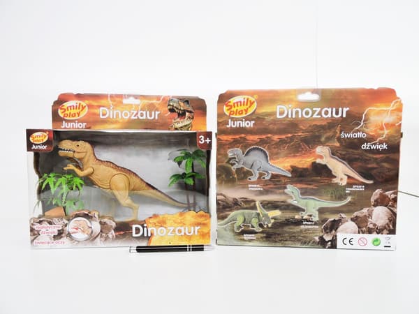 Dinosaur med lys og lyd