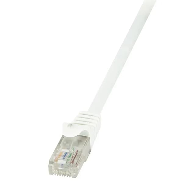 LogiLink EconLine - patchkabel - 50 cm - hvid