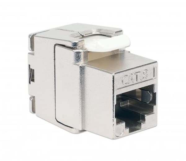 Intellinet 771887 Cat8.1 Keystone-moduuli, 40G, työkaluton, suojattu