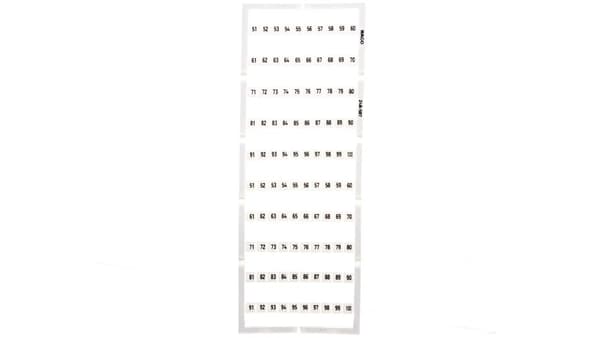 Mini-WSB markører 2x 51-100 hvid 248-507 /5 stk. /