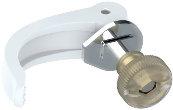 Stavar LEKI Buckle SL 18/16mm + knopp, vit