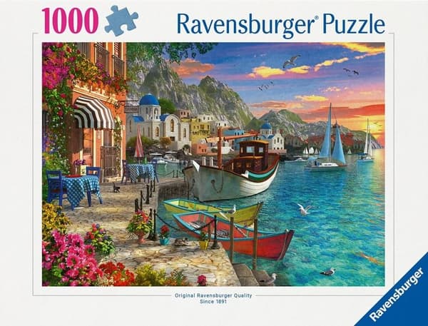 Puslespil 1000 Vidunderlige Grækenland