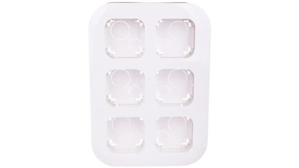 FORIX Workstation hex vit 782496