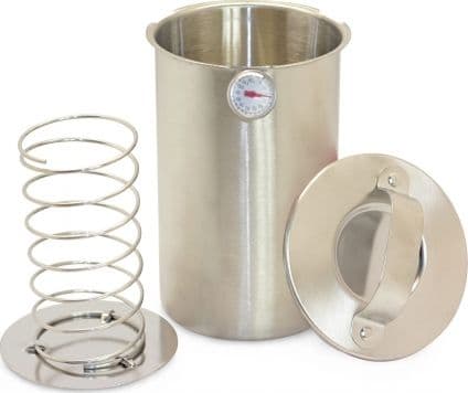 Kamille Skinkekoger med termometer 1,5L + pose