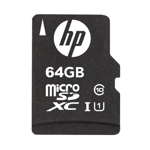 Micro SD-minneskort med adapter HP SDU64GBXC10HP-EF 64GB