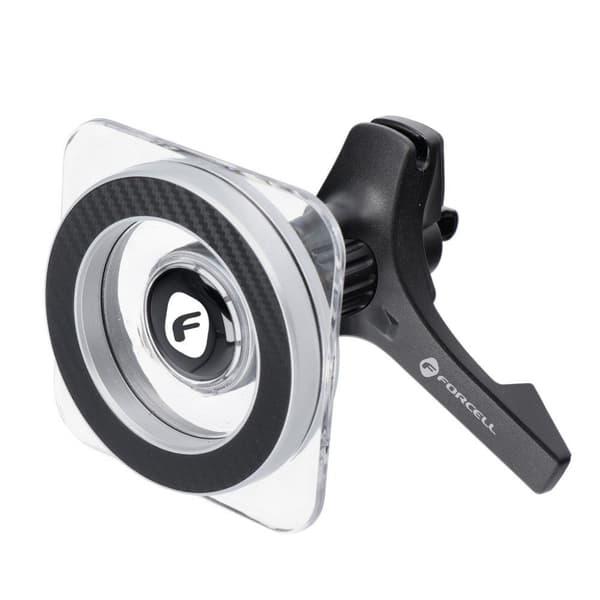FORCELL F-Grip MagPro bilholder til ventilationsgitter kompatibel med MagSafe sort