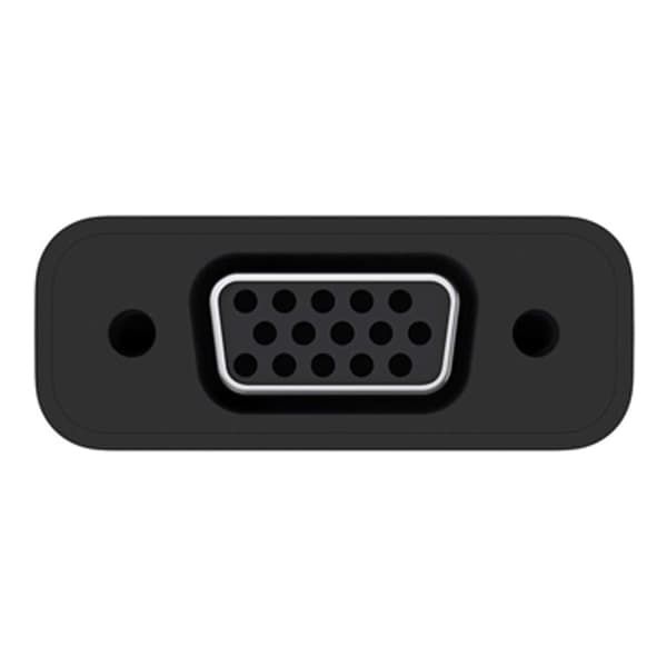 Belkin Adapter USB-C til VGA sort USB-C/VGA, USB C, VGA, Han/Hun, 0,15 m, Sort