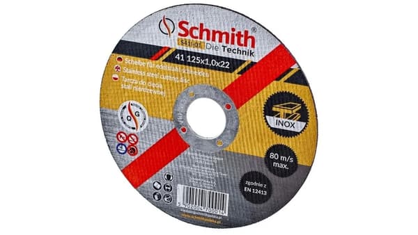 Kapskiva för rostfritt stål INOX 230x2.0 Schmith