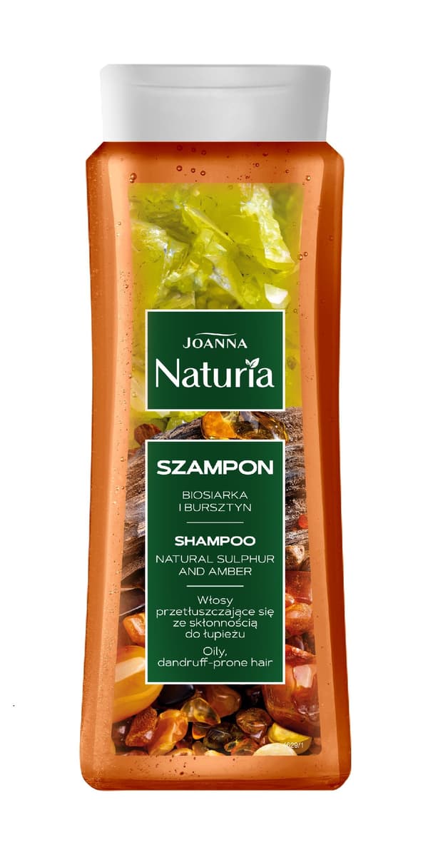 Joanna Naturia Hårshampoo Biosvovl og Rav 500 ml